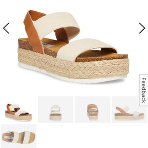 Steve Madden Jaklin Espadrille Platform Sandal